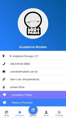 MyBelt - Aluno - Graduação BJJ android App screenshot 1