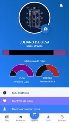 MyBelt - Aluno - Graduação BJJ android App screenshot 4